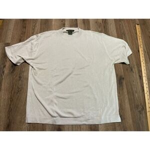 Principe Shirt, Women's Size Large, Tan, Short Sleeve